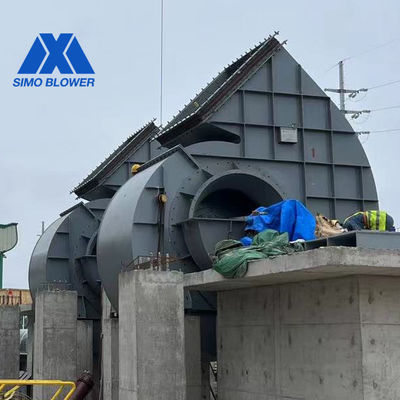 فن های سانتریفیوژ سنگین و پرسرعت، فولاد کربنی