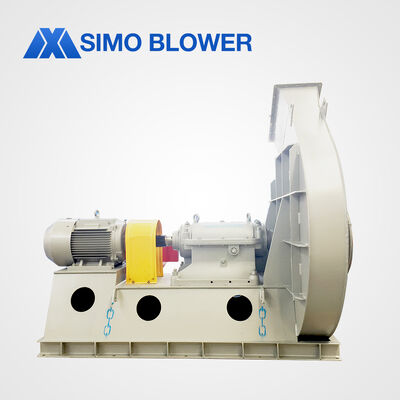 کیفیت 9-08 سری فشار بالا صنعتی Centrifugal Blower با تیغه های عقب گرا و تنظیمات محرک سفارشی کارخانه