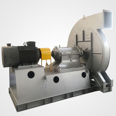 کیفیت دمنده گریز از مرکز صنعتی تک ورودی با کارایی انرژی بالا با طراحی منحنی رو به عقب کارخانه